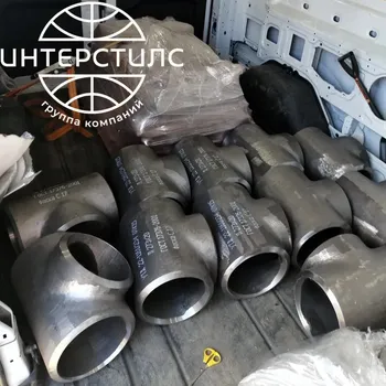 Стальной тройник равнопроходной 76 мм 10 мм 09Г2С ГОСТ 17376-2001 купить в Новокузнецке